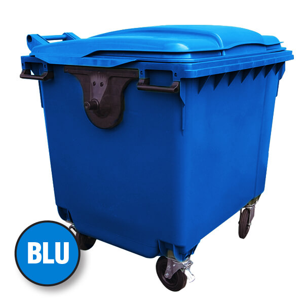1100L Capacity Blue Wheelie Bin (WGR046) Richmond Wheel & Castor Co