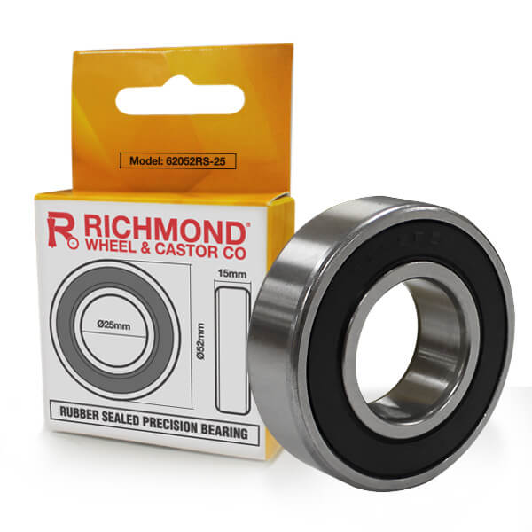 6205RS Deep Groove Ball Bearing 52mm x 25mm x 15mm