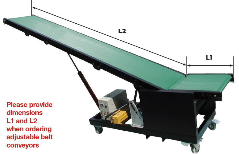 Belt Conveyor Adjustable (CPR006) - Richmond Rolling Solutions