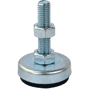 Steel/Rubber Fixed Leveling Foot (LVR082)