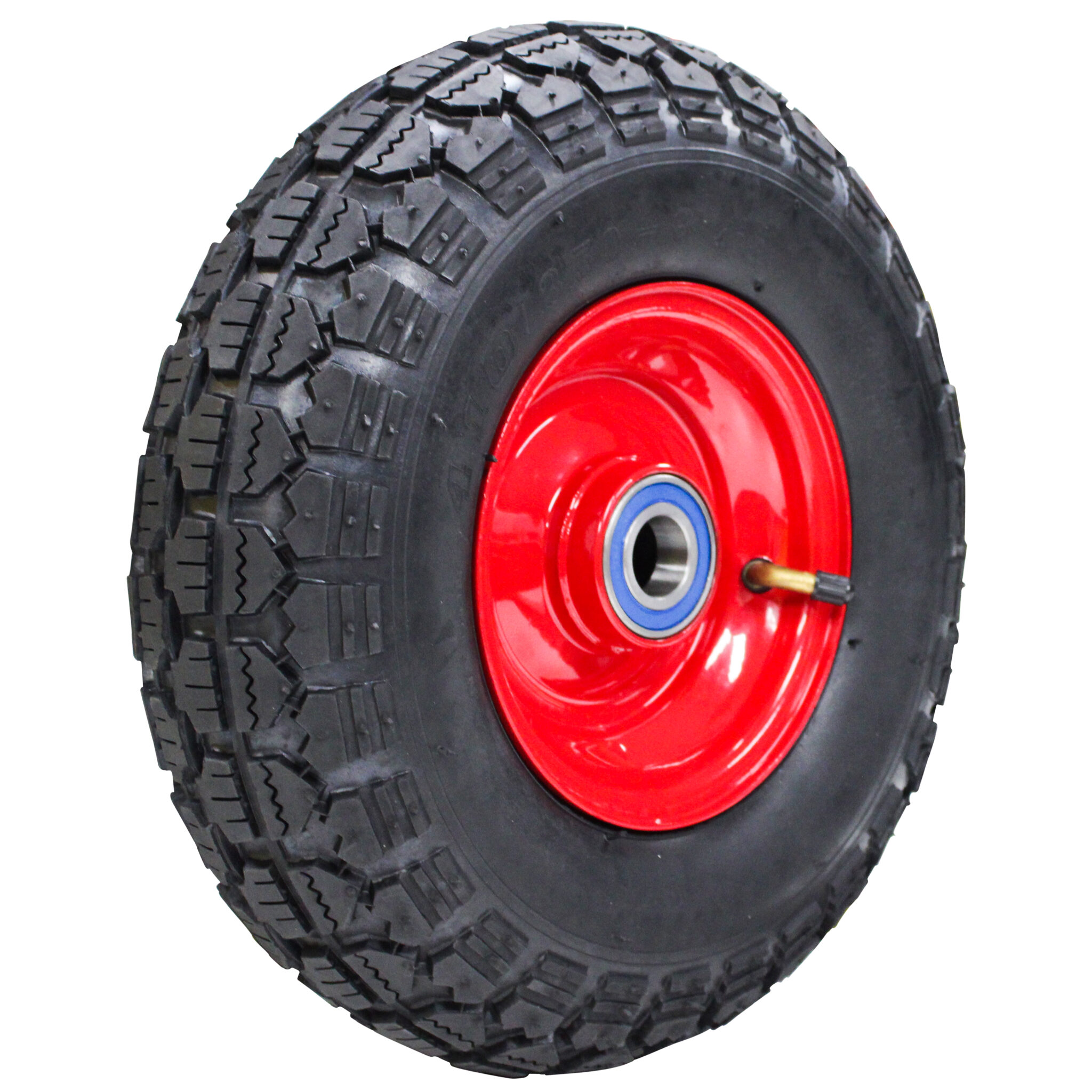320mm Steel Centred Pneumatic Wheel 1" Axle Diameter (PN12711FL