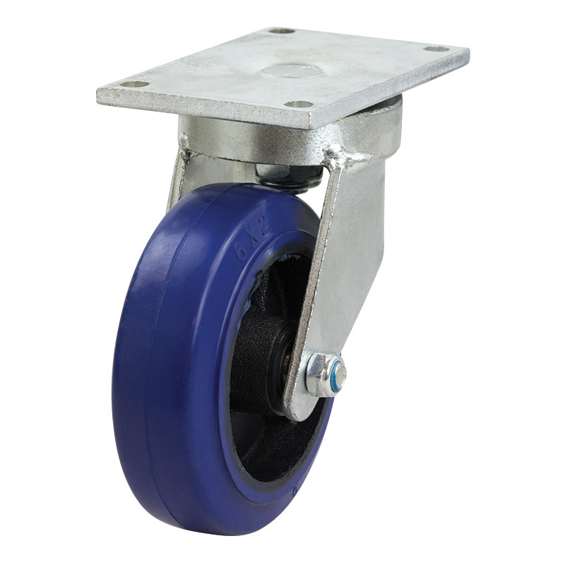 150mm Rubber Wheel 225kg Capacity Castor (S6760) - Richmond Wheel ...