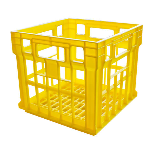 Milk Crate Yellow (MCR011YEL) Richmond Wheel & Castor Co