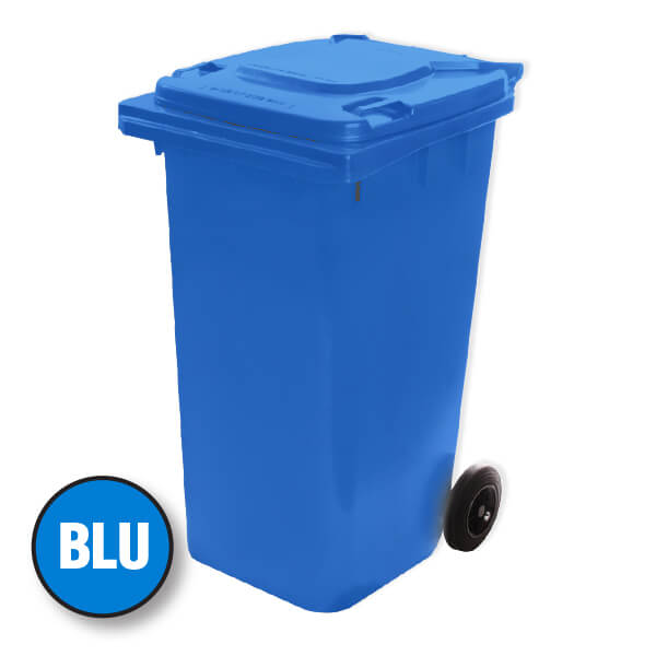 120L Capacity Blue Wheelie Bin (WGR010) Richmond Wheel & Castor Co