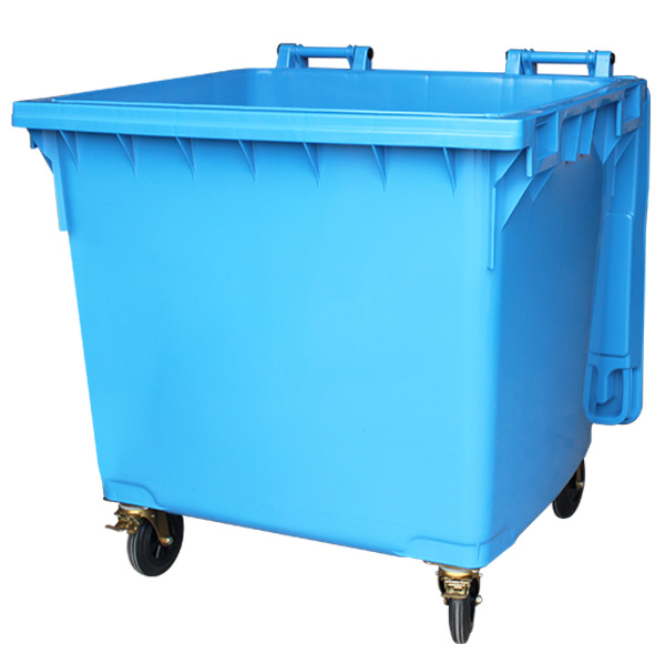 1100L Capacity Blue Wheelie Bin (WGR046) Richmond Wheel & Castor Co