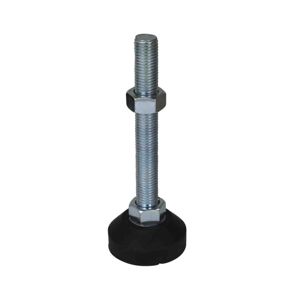 150mm X M20 Levelling Feet Rubber Fixed Leveling Foot (LVR125