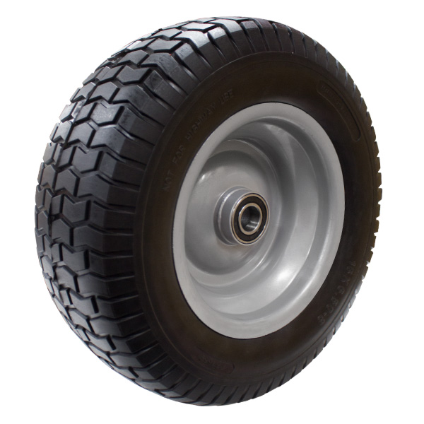 400mm Puncture Proof Economy Wheel 1″ Axle Diameter (PF16591BB