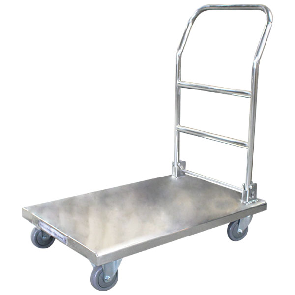 820 x 515mm Grade 201 Stainless Platform Trolley (PFR029) Richmond