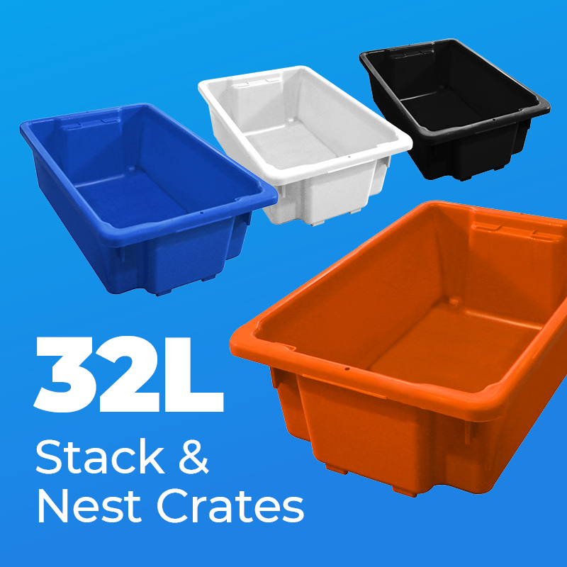 Stack & Nest Crates Richmond Wheel & Castor Co