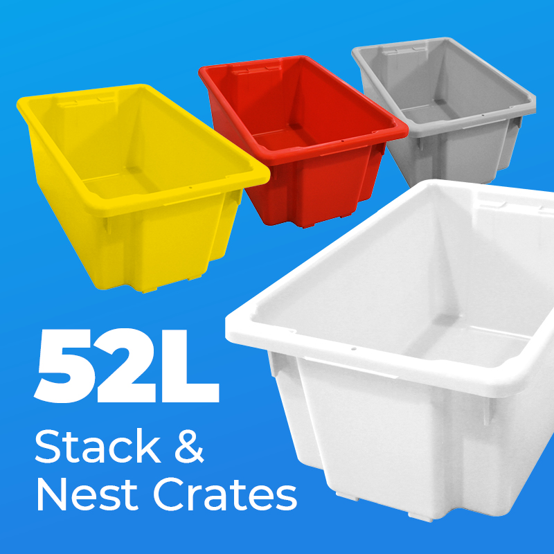 Stack & Nest Crates Richmond Wheel & Castor Co