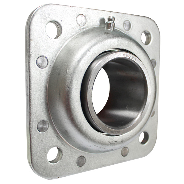 ST2112 Flange Mount Round Ball Bearing Unit with Four Bolt Flange