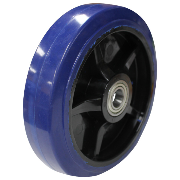 200mm Rebound Rubber Wheel 3/4" Axle Diameter (RR887175) Richmond