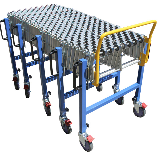 Flex Conveyor with Nylon Skate Wheels 500mm Wide (CFR010) Richmond Wheel & Castor Co