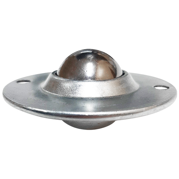 Mild Steel Recessed Flange Mount Ball Transfer 15.8mm Roller Diameter
