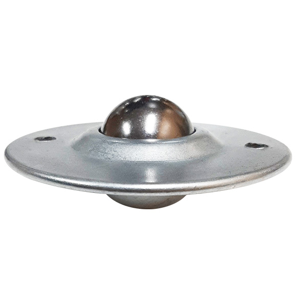 304 Stainless Steel Recessed Flange Mount Ball Transfer 22.225mm Roller