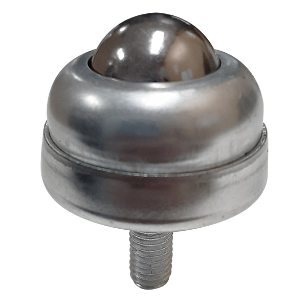 Mild Steel Threaded Ball Transfer 24.5mm Roller Diameter (BTR325MS