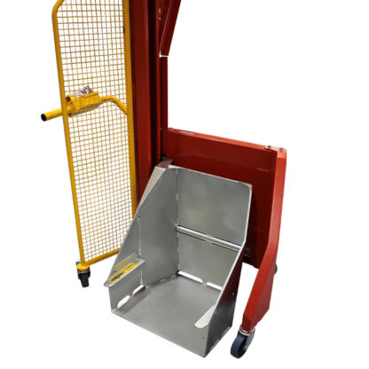 Simpro Multi-Tip wheelie bin tipper with cradle to suit multiple wheelie bin sizes