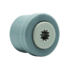 Conveyor Bearing: M8 Bore, ZZ stainless steel ball bearing - Suits PVC Tube 38 x 1.5mm Wall Thickness (BRG004)