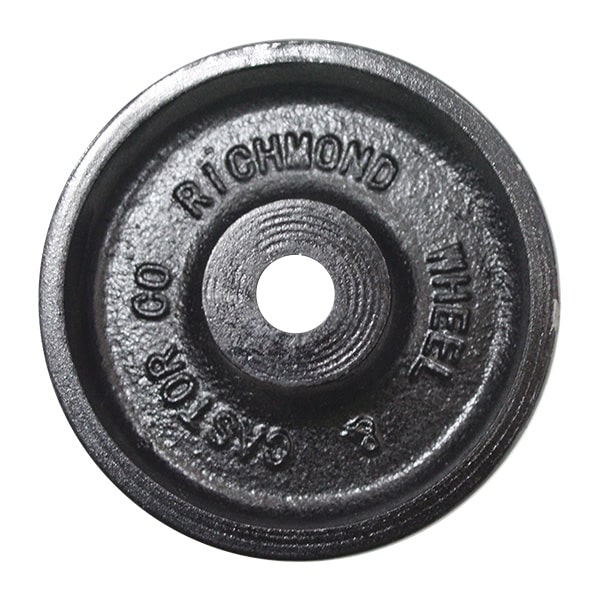 High/Low Temp 100mm Cast Iron Wheel | 1/2