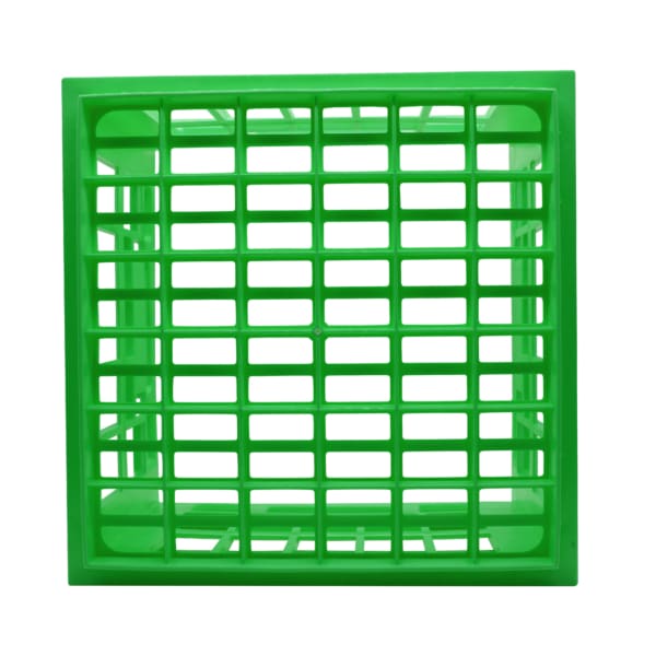 Green Stackable Milk Crate Birdseye