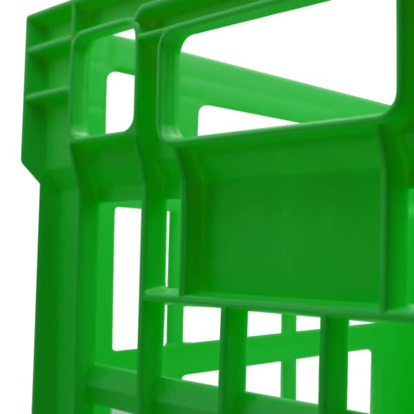 Green Milk Crate close up