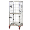 4 Sided Roll Cage with 2 Half Doors + 1 Full Door - Z Base (RCR411)