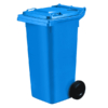 120L Capacity Blue Wheelie Bin (WGR010)