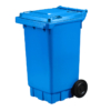 140L Capacity Blue Wheelie Bin (WGR019)