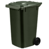 240L Capacity Green Wheelie Bin (WGR029)