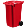 240L Capacity Red Wheelie Bin (WGR030)