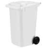 240L Capacity White Wheelie Bin (WGR031)