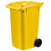 240L Capacity Yellow Wheelie Bin (WGR032)