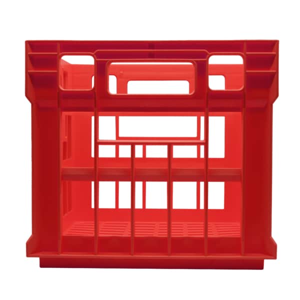Australian made Red Milk Crate