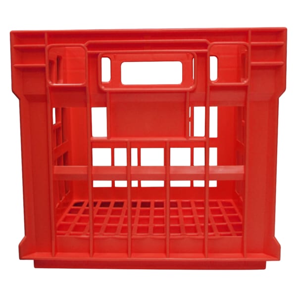 Australian made Stackable Red Milk Crate