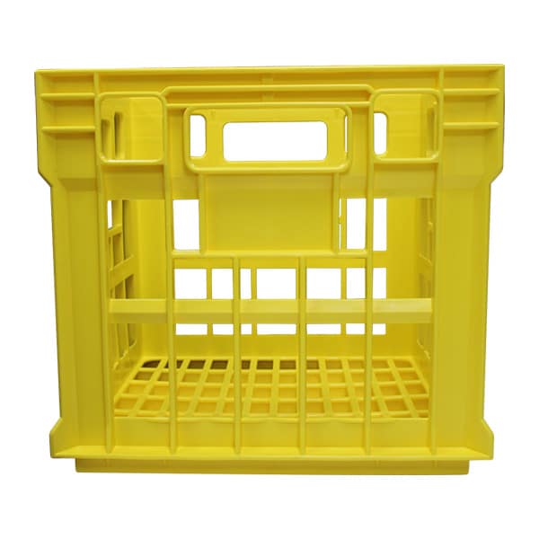 Yellow Milk Crate