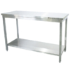 Stainless Steel Flat Bench – Grade 304 | 1500 x 600 x 900mm (BEN002)