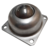 304 Stainless Steel Square Flange Mount Ball Transfer 38.1mm Roller Diameter (BTR638SS)