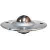 304 Stainless Steel Recessed Flange Mount Ball Transfer 22.225mm Roller Diameter (BTR222SS)