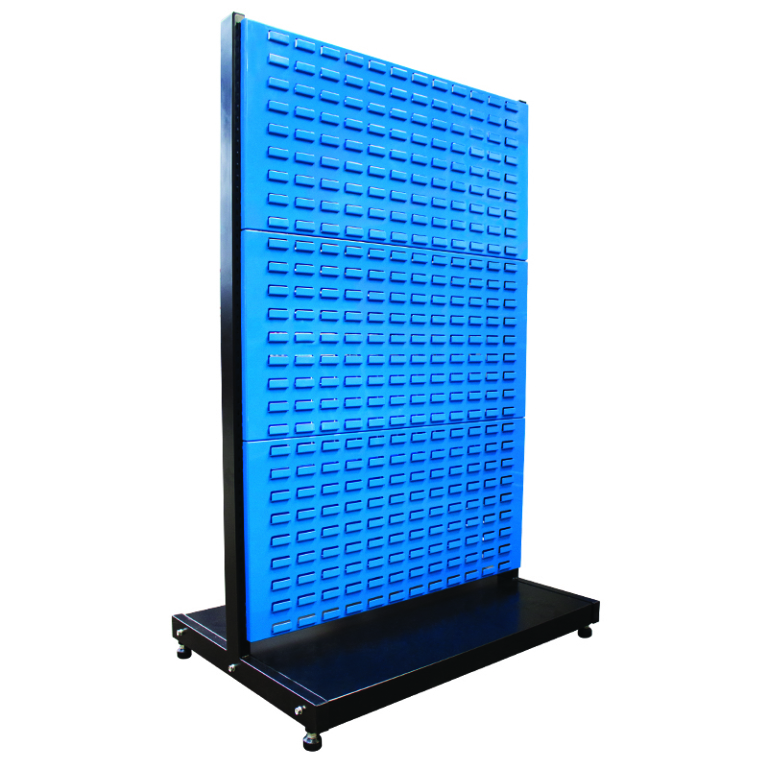 Double Sided Louvered Panel Rack - With Fixed Feet (LPR100) - Richmond ...