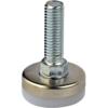 25mm X M8 Steel/Nylon Fixed Leveling Foot (LVR070)