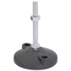 100mm X M12 Levelling Feet  Bolt Down Mild Steel (LVR10012100B)