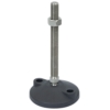 100mm X M16 Levelling Feet  Bolt Down Stainless Steel (LVR10016150BSS)