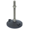 127mm X M16 Levelling Feet  Bolt Down Stainless Steel (LVR12716150BSS)