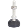 40mm X M10 Levelling Feet  Ball Jointed Mild Steel (LVR401050S)