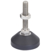 50mm X M10 Levelling Feet  Fixed Foot Stainless Steel (LVR501050FSS)