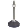 60mm X M12 Fixed Mild Steel Levelling Feet  (LVR6012100F)
