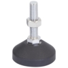 60mm X M12 Levelling Feet  Foot (LVR601250F)