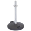 80mm X M10 Levelling Feet  Bolt Down Mild Steel (LVR8010100B)