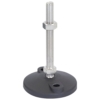 80mm X M12 Levelling Feet  Bolt Down Mild Steel (LVR8012100B)