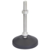 80mm X M12 Levelling Feet  Ball Jointed Mild Steel (LVR8012100S)